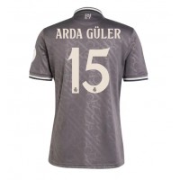 Maglia Calcio Real Madrid Arda Guler #15 Terza Divisa 2024-25 Manica Corta